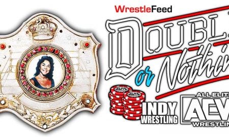 Double Or Nothing Women's Title Match WrestleFeed App