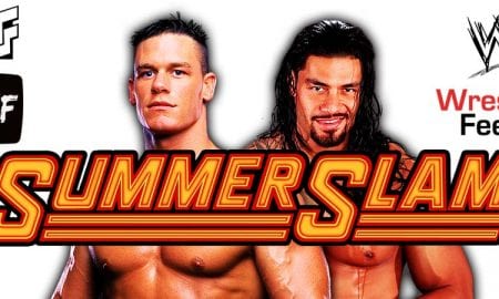 John Cena vs Roman Reigns WWE SummerSlam 2021 WrestleFeed App