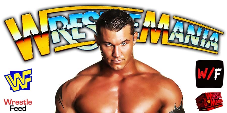 Randy Orton WrestleMania 38 WrestleFeed App