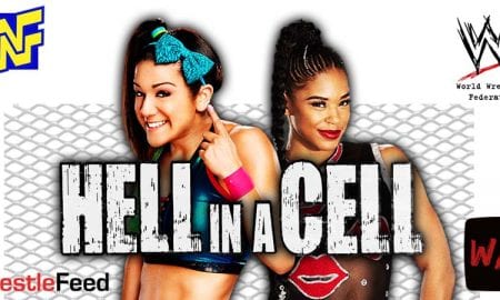 Bianca Belair defeats Bayley at Hell In A Cell 2021 WrestleFeed App