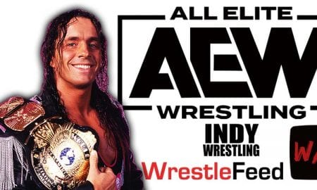 Bret Hart AEW Article Pic 2 WrestleFeed App