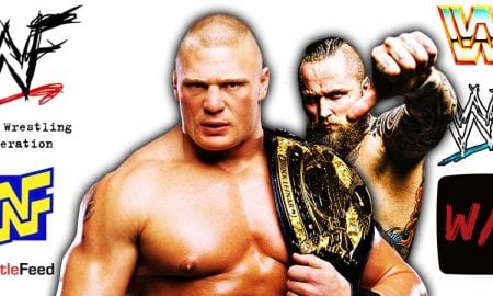 Brock Lesnar Aleister Black WrestleFeed App
