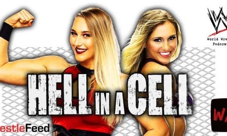 Charlotte Flair defeats Rhea Ripley via DQ at Hell In A Cell 2021 WrestleFeed App