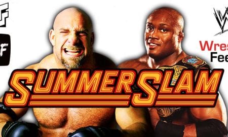 Goldberg vs Bobby Lashley SummerSlam 2021 WrestleFeed App