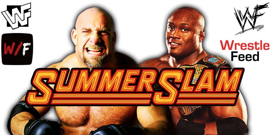 Goldberg vs Bobby Lashley SummerSlam 2021 WrestleFeed App