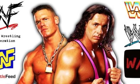John Cena Bret Hart WrestleFeed App