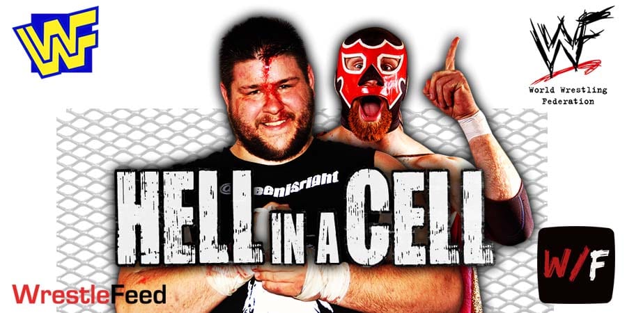 Kevin Owens loses to Sami Zayn at Hell In A Cell 2021 WrestleFeed App