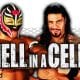 Rey Mysterio vs. Roman Reigns Hell In A Cell 2021 WrestleFeed App