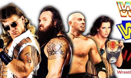 Shawn Michaels Braun Strowman Justin Credible Mickie James WrestleFeed App