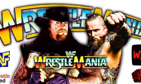 The Undertaker Aleister Black WrestleMania 36 WrestleFeed App