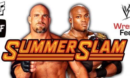 Goldberg vs Bobby Lashley WWE SummerSlam 2021 WrestleFeed App