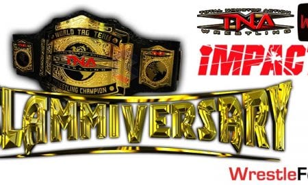 Impact Wrestling World Tag Team Title Match Slammiversary WrestleFeed App