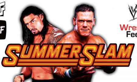 John Cena vs Roman Reigns WWE SummerSlam 2021 PPV Match WrestleFeed App