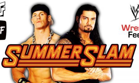 John Cena vs Roman Reigns WWE SummerSlam PPV 2021 Match WrestleFeed App