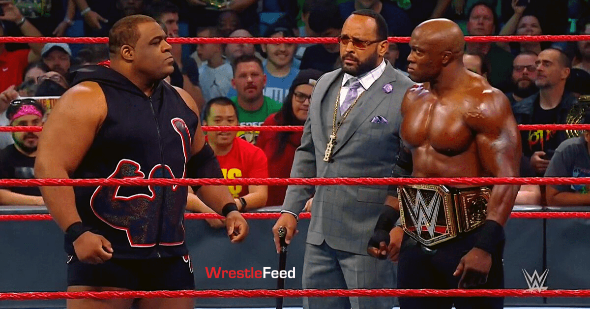 Keith Lee WWE Champion Bobby Lashley Face To Face RAW WrestleFeed App