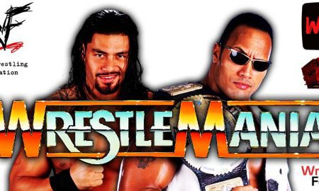 Roman Reigns vs The Rock WrestleMania 38 WrestleFeed App