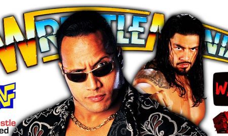 The Rock vs Roman Reigns WWE WrestleMania 38 WrestleFeed App