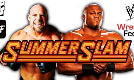 Bobby Lashley vs Goldberg WWE SummerSlam 2021 PPV Match WrestleFeed App