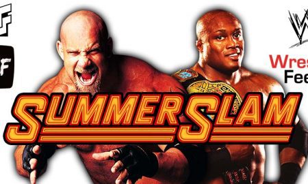 Bobby Lashley vs Goldberg WWE SummerSlam 2021 WrestleFeed App