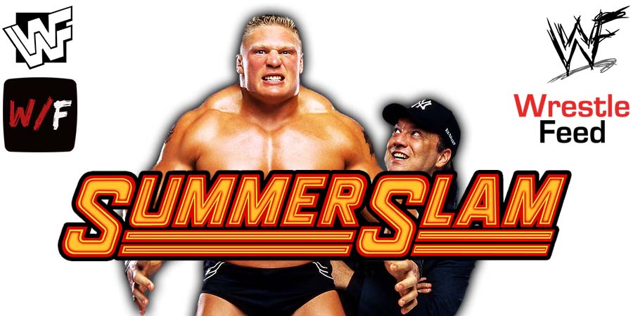 Brock Lesnar Paul Heyman SummerSlam 2021 WrestleFeed App