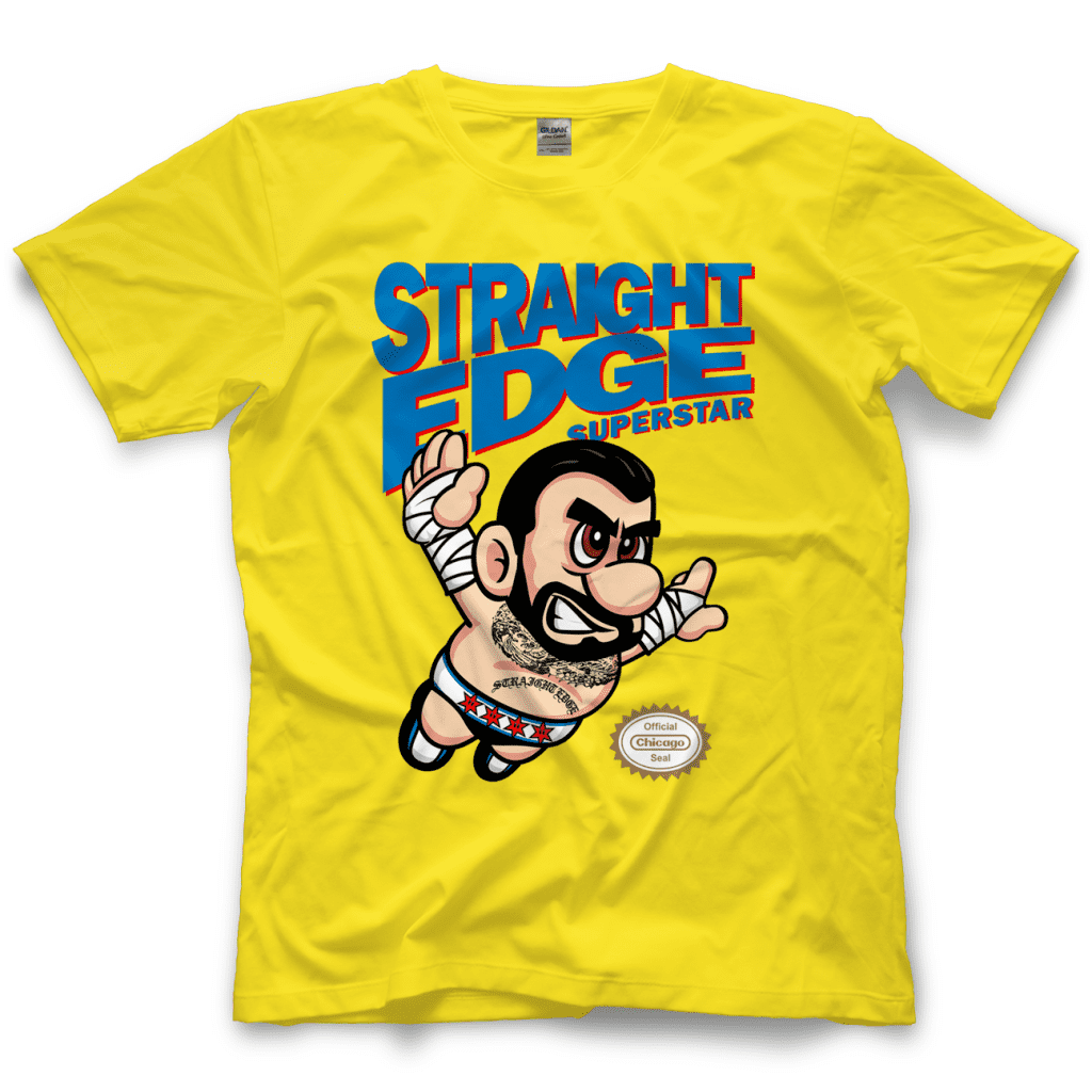 cm punk mario shirt