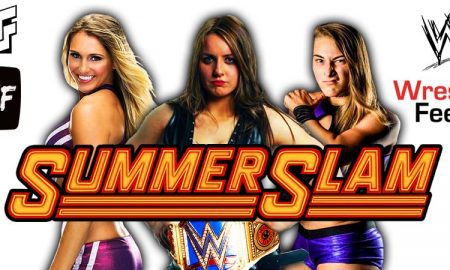 Charlotte Flair Nikki ASH Rhea Ripley SummerSlam 2021 WrestleFeed App