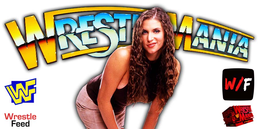 Stephanie McMahon WrestleMania 38 WrestleFeed App
