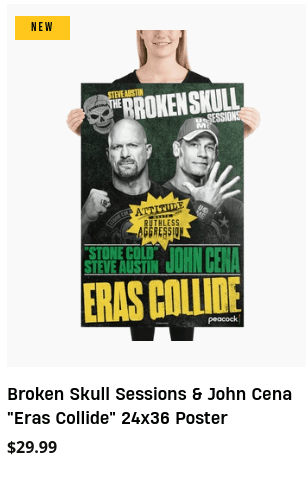 Steve Austin John Cena Broken Skull Sessions Eras Collide