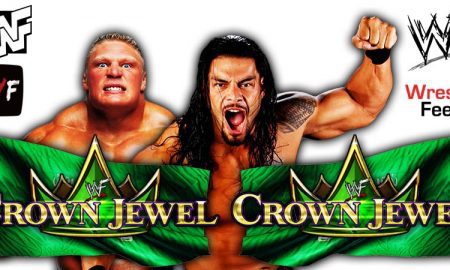 Brock Lesnar vs Roman Reigns WWE Crown Jewel 2021 WrestleFeed App
