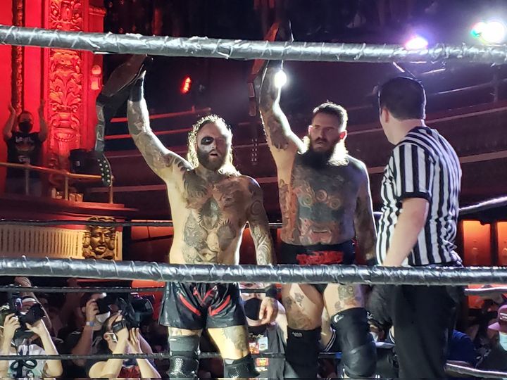 Malakai Black Brody King PWG World Tag Team Champions