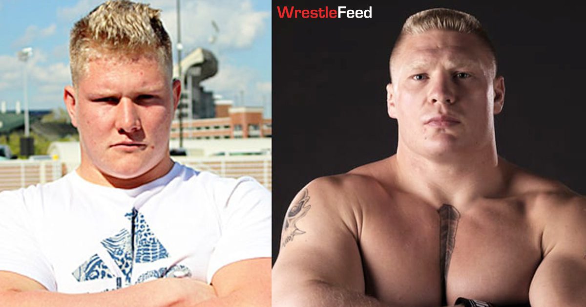 Parker Boudreaux Harland WWE Brock Lesnar Lookalike WrestleFeed App