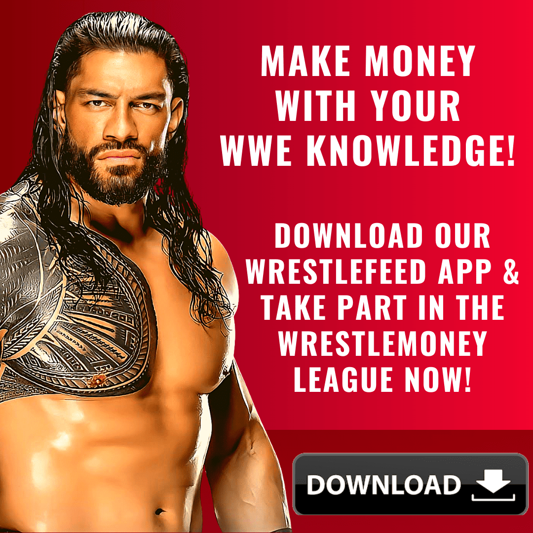 Roman Reigns WrestleFeed App WrestleMoney Ad 1