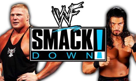 Brock Lesnar Roman Reigns SmackDown Article Pic 1