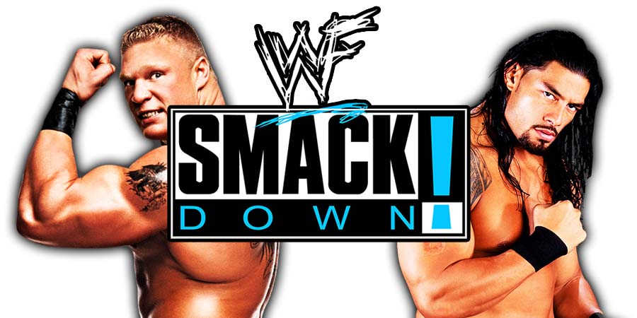 Brock Lesnar Roman Reigns SmackDown Article Pic 2