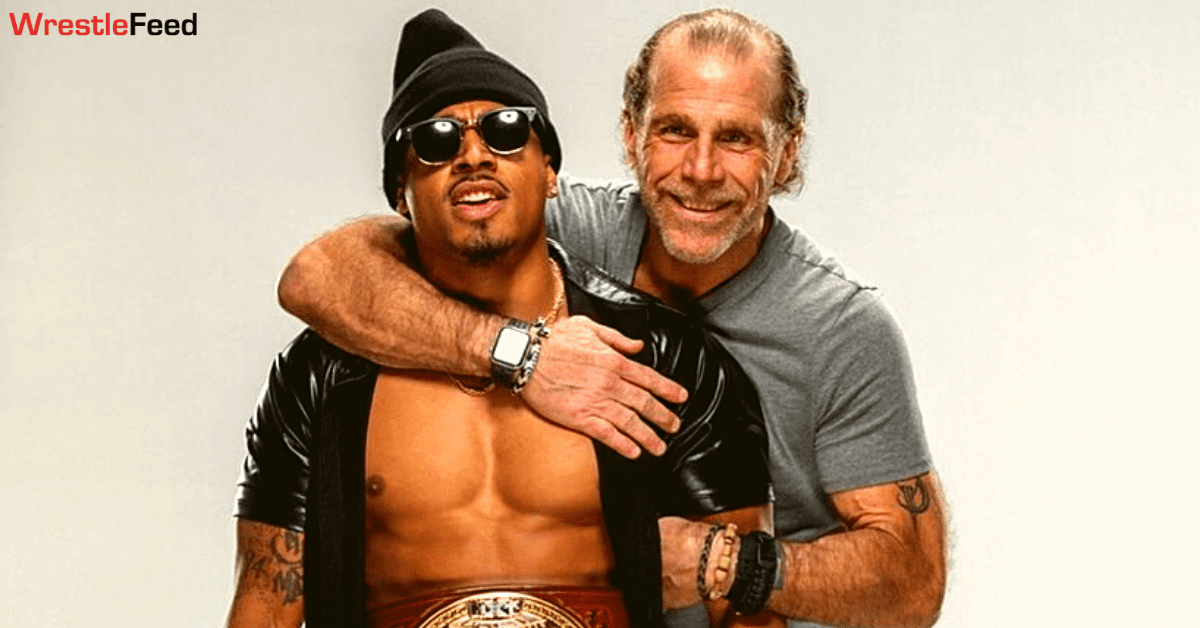 Carmelo Hayes Shawn Michaels New Hairstyle WWE NXT October 2021 WrestleFeed App