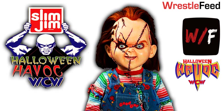 Chucky WWE NXT Halloween Havoc 2021 WrestleFeed App