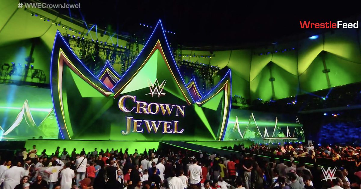 Crown Jewel 2019 Set Stage Banner WrestleFeed App