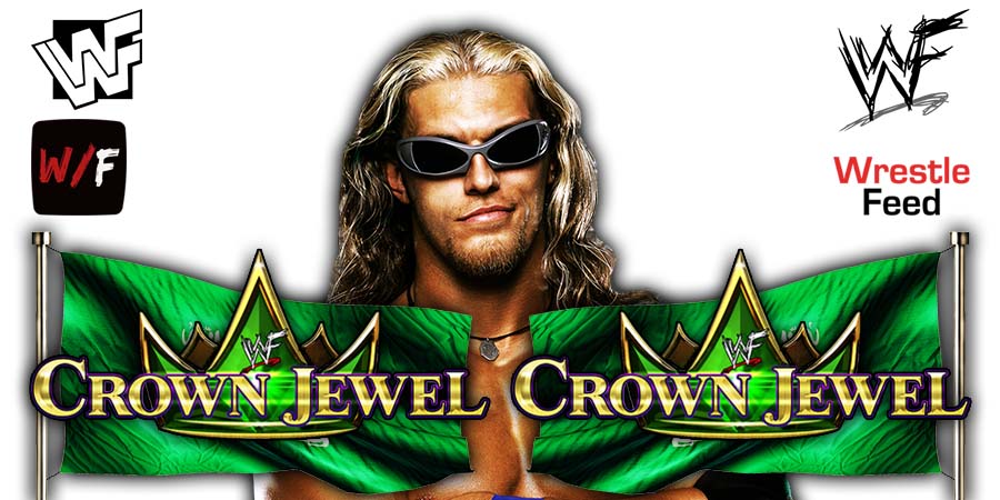 Edge Crown Jewel 2021 WrestleFeed App