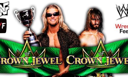 Edge beats Seth Rollins at Crown Jewel 2021 WrestleFeed App