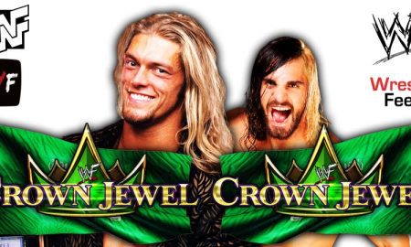 Edge defeats Seth Rollins at Crown Jewel 2021 WrestleFeed App