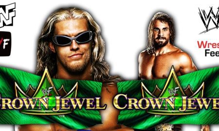 Edge vs Seth Rollins Crown Jewel 2021 WrestleFeed App
