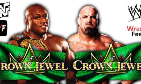 Goldberg vs Bobby Lashely Crown Jewel 2021 PPV Rematch WrestleFeed App