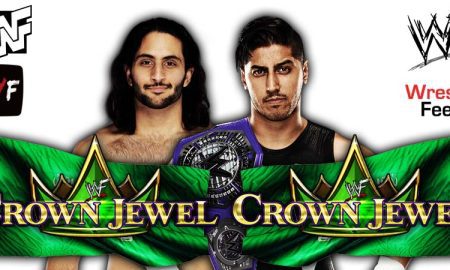 Mansoor vs Mustafa Ali Crown Jewel 2021 WrestleFeed App
