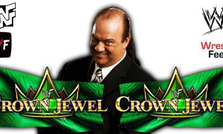 Paul Heyman Crown Jewel 2021 WrestleFeed App