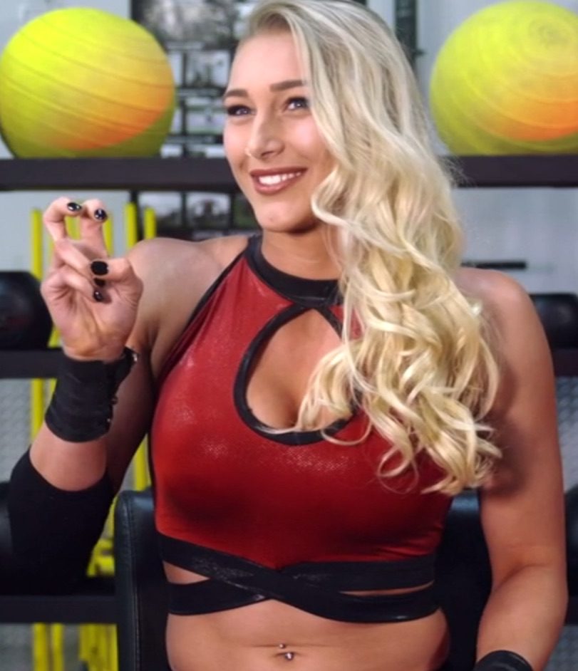 Rhea Ripley Long Hair WWE NXT