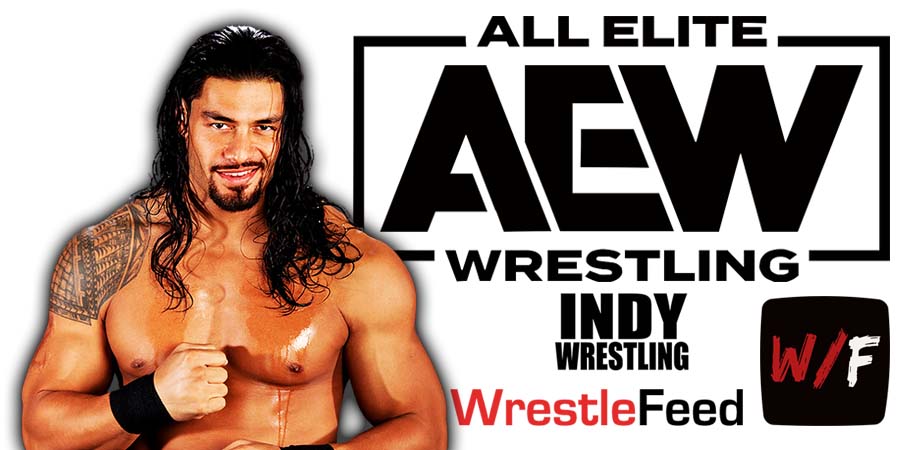 Roman Reigns AEW Article Pic 2 WrestleFeed App