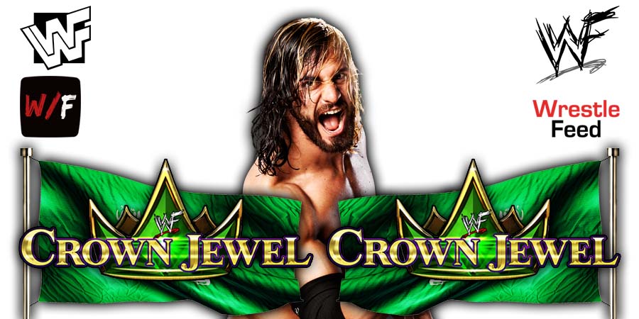 Seth Rollins Crown Jewel 2021 WrestleFeed App