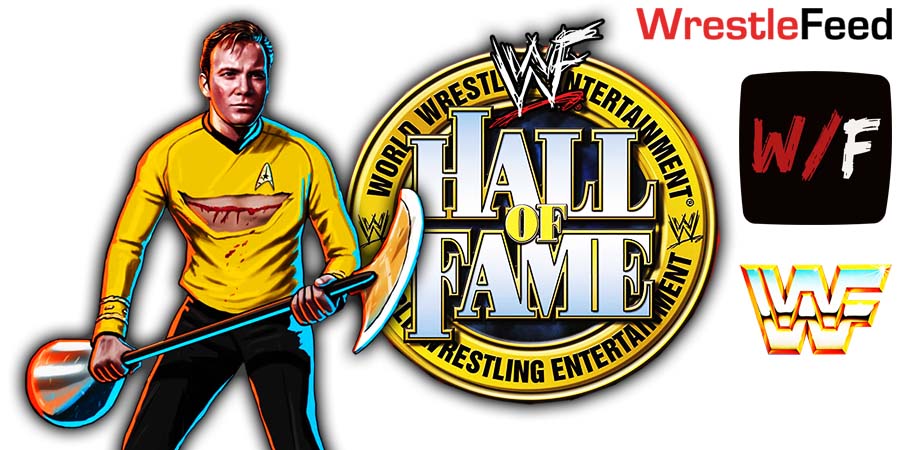 William Shatner WWE Hall Of Fame Celebrity Wing WrestleFeed App