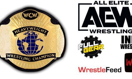 AEW World Championship Title Match Full Gear WrestleFeed App
