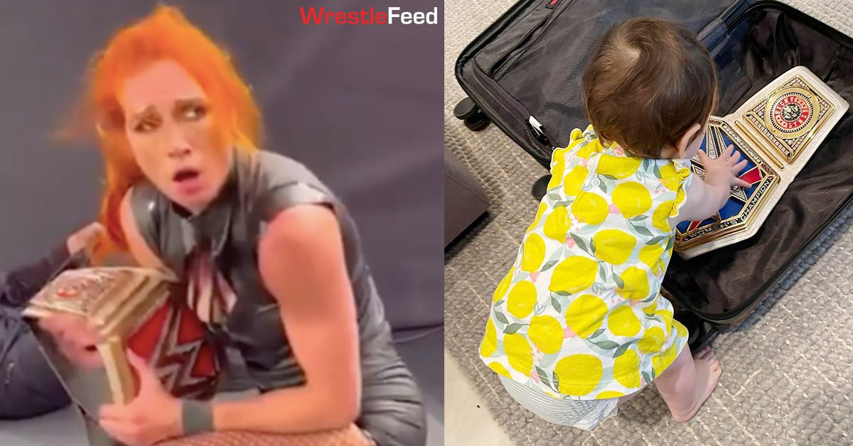 WWE: Becky Lynch posts adorable baby photo as she threatens the